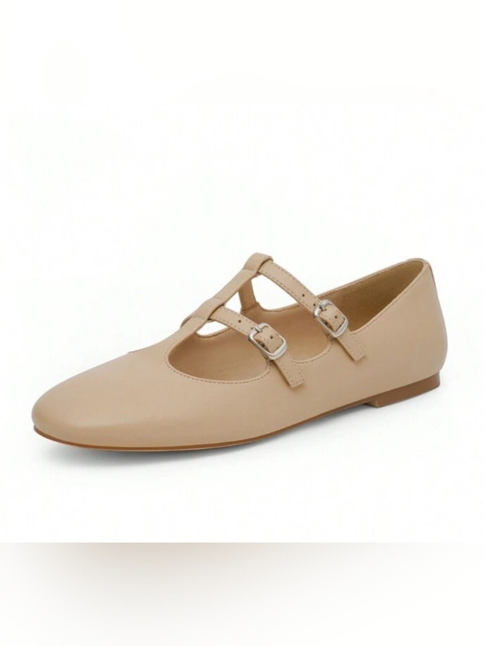 Women's Size 7 Nude Flat Shoes Modatope NEW (No Tags)
